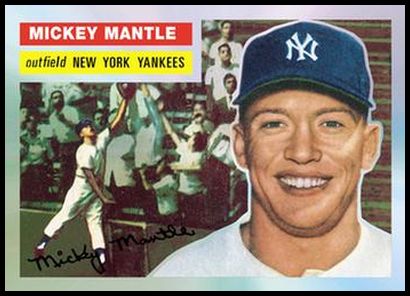5 Mickey Mantle 1956